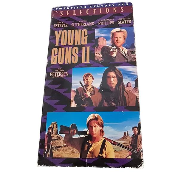 Young Guns II VHS Tape (1990, 20th Century Fox)‎ - Picture 1 of 4